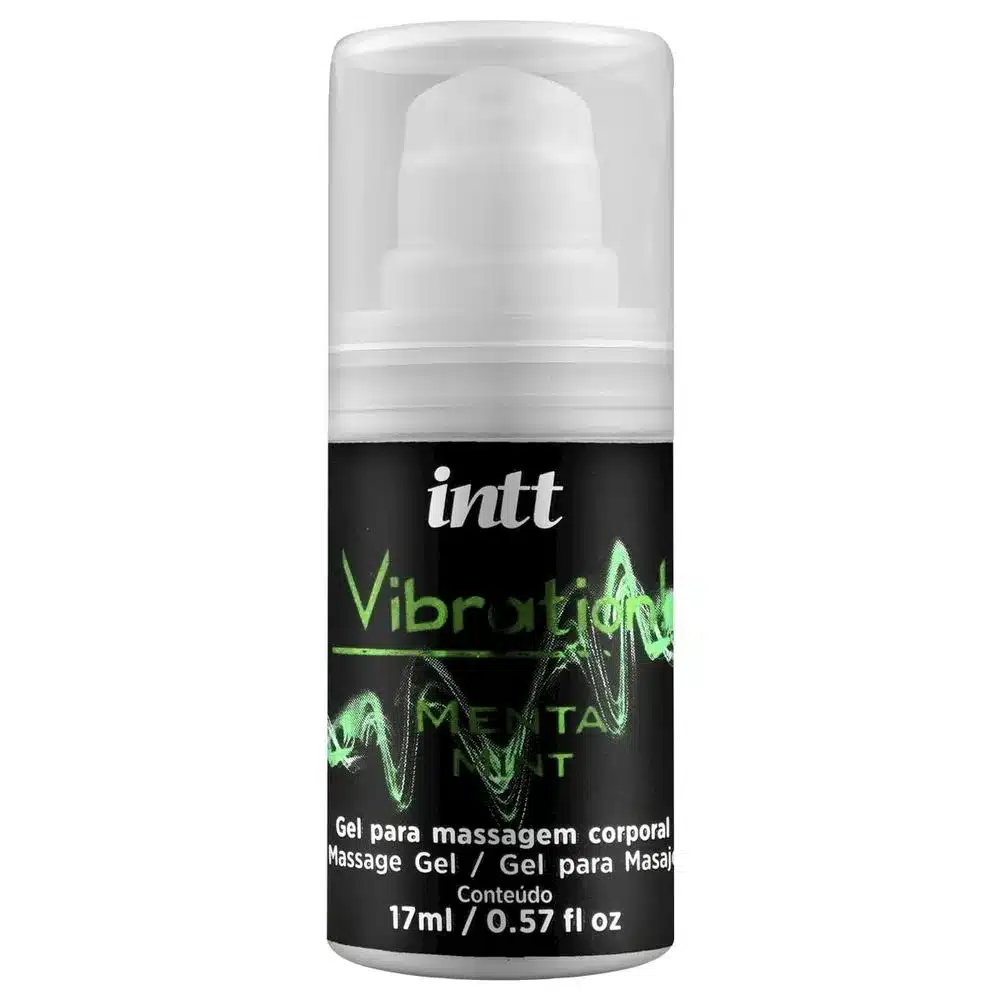 Vibrador líquido vibração menta intt  Gel excitante unissex que vibra, pulsa e esquenta  Imagem 2