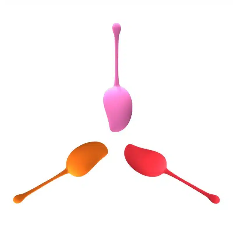 Kit De Pompoarismo Kegel Ball Set Mango 3 – Adão E Eva  Imagem 2