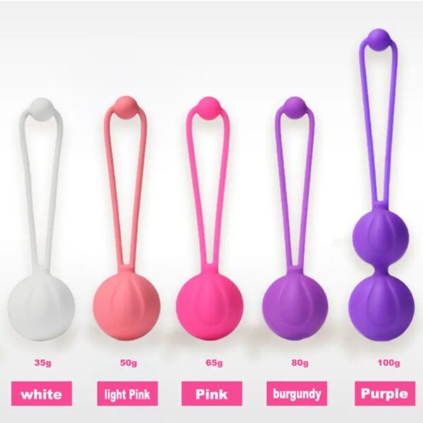 Kit De Pompoarismo Kegel Ball Set Lulu 5 – Adão E Eva - Image 6