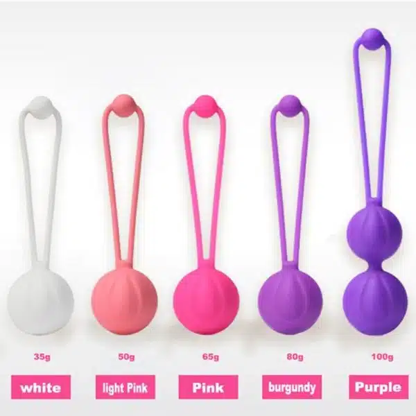 Kit De Pompoarismo Kegel Ball Set Lulu 5 – Adão E Eva - Imagem 6