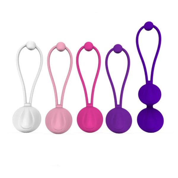 Kit De Pompoarismo Kegel Ball Set Lulu 5 – Adão E Eva