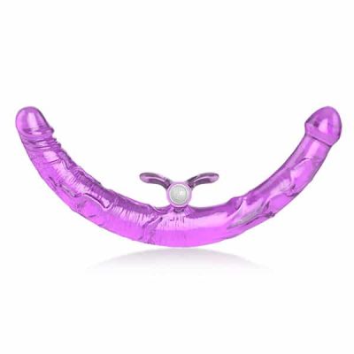 Alternative view of Vibrador sexual de cabeça dupla de 35 cm, dupla penetração, estimulação dupla, pênis duplo