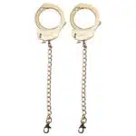Kit algemas com plug anal cravejado com strass tamanho M - Hard Metal - Imagem 8