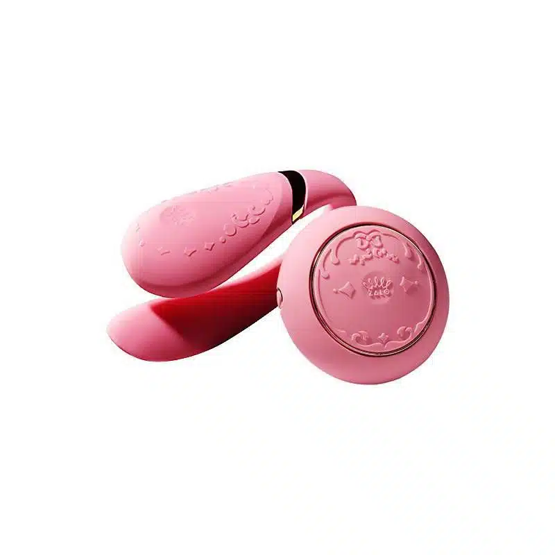 Vibrador para casal recarregável Versailles Fanfan Set Rosa  ZALO  Imagem 2