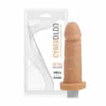 Pênis em Cyber Skin Martes 13x3,5cm com Vibrador a Prova d´água