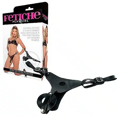 Strap on dual penetrix - Cinta avulsa para dois pênis realísticos