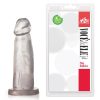 Pênis Realístico sem vibrador Translucido com 14,5x4 cm