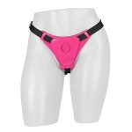 Cinta Peniana Strap On ajustável em Vinil - Rosa - Imagem 2