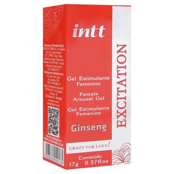 Excitation - Gel excitante feminino que esquenta, contrai e pulsa 17 g - Intt - Image 5