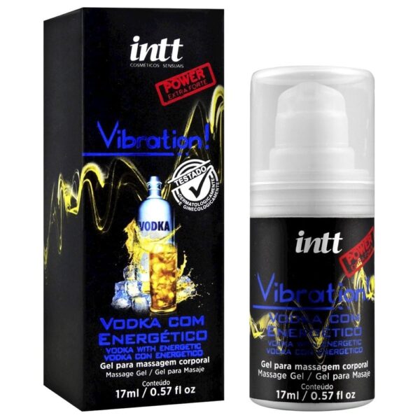 Intt vibration vibrador Liquido! - Gel em spray estimulador com efeito que vibra, esquenta e pulsa, possui - Vodka