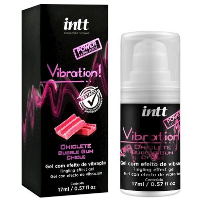 Intt vibration chiclete - Vibrador liquido unissex que vibra, pulsa e esquenta e ainda é beijável