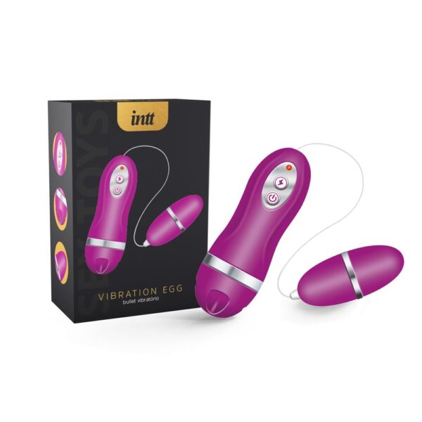 Vibrador Bullet Vibration egg com 30 de modos vibração intt