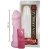 Pênis Em CyberSkin Com Vértebra e Vibrador 18x5cm - Sexy Fantasy