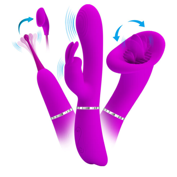 Vibrador de Ponto G e Clitóris Thrill Kit - Pretty Love - Image 2