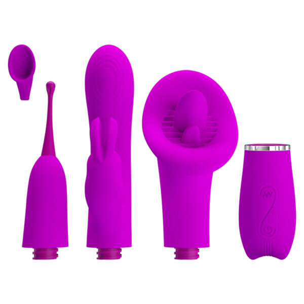 Vibrador de Ponto G e Clitóris Thrill Kit - Pretty Love - Image 3