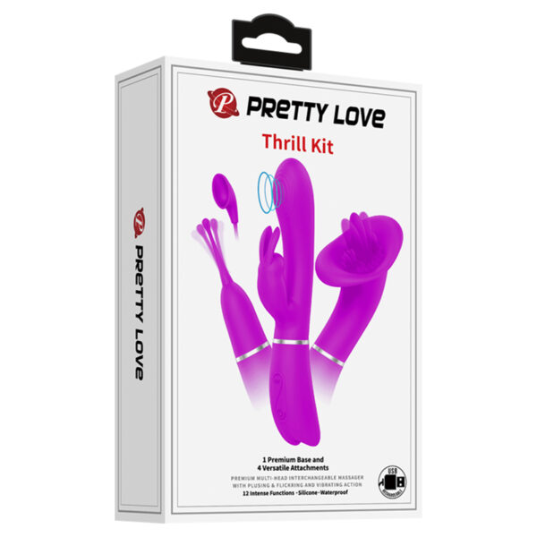 Vibrador de Ponto G e Clitóris Thrill Kit - Pretty Love - Image 6