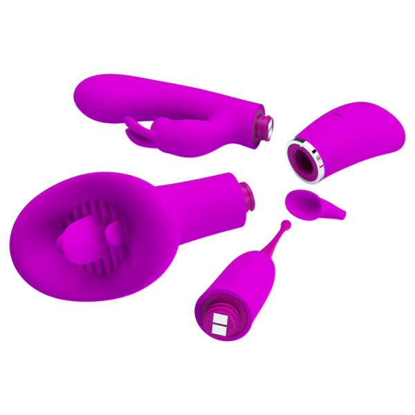 Vibrador de Ponto G e Clitóris Thrill Kit - Pretty Love - Image 4