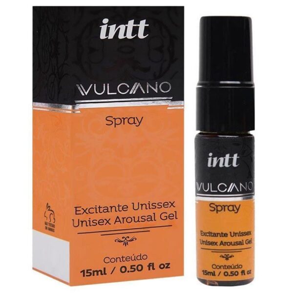 Vulcano - Excitante Unissex Extra Forte em spray Esquenta, vibra e faz pulsar