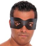 Mascara Em Couro Sintético Unissex