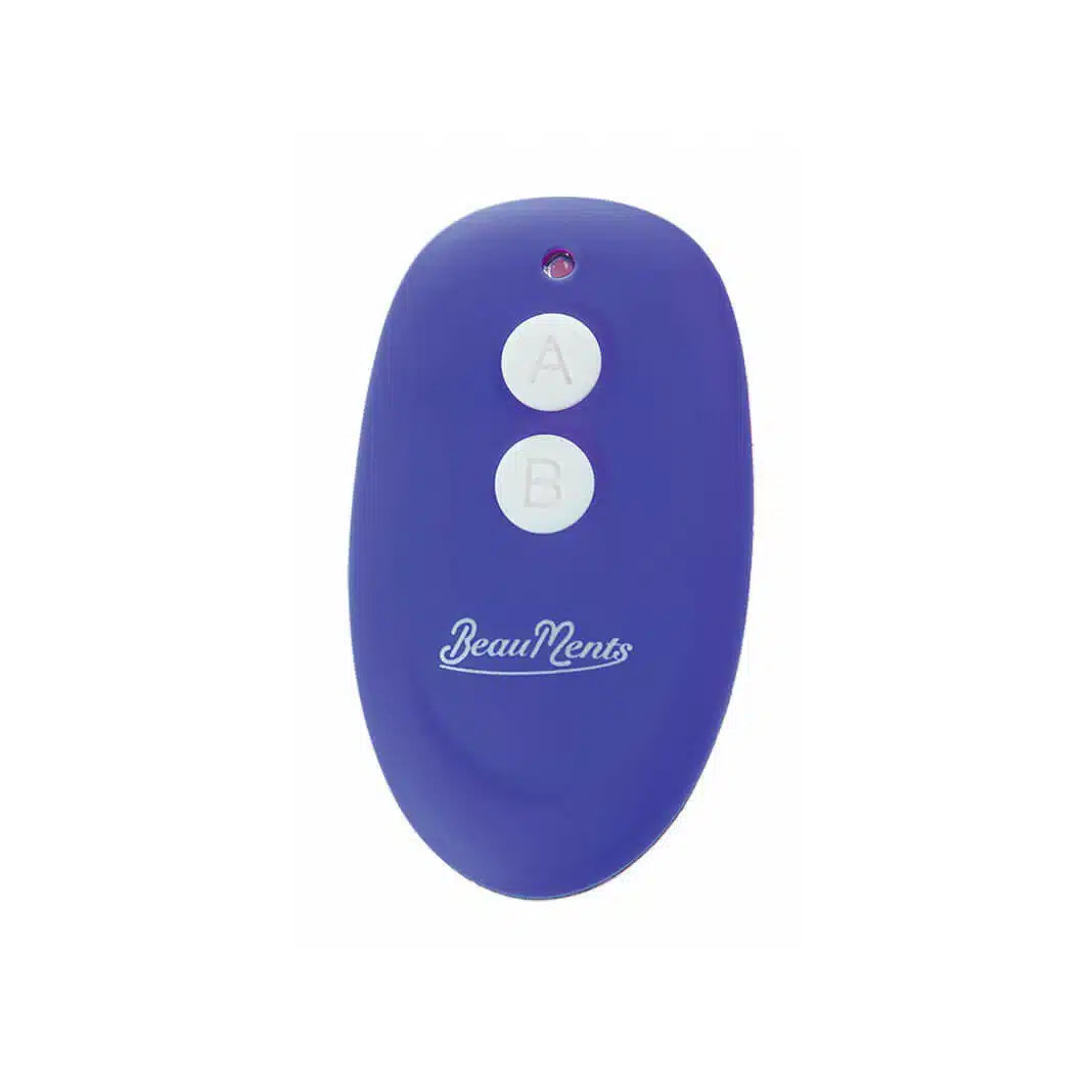 Vibrador Doppio 2.0 Blue Aveludado a Prova D'água com 10 Modos de Vibração  Imagem 3