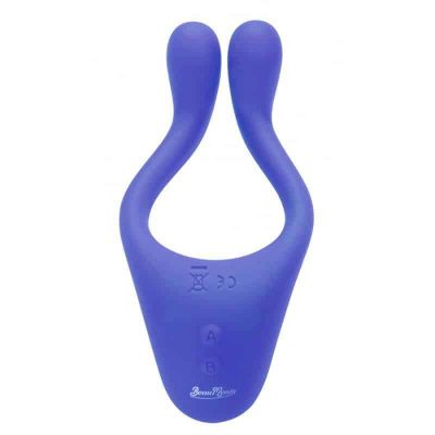 Vibrador Doppio 2.0 Blue Aveludado a Prova D'água com 10 Modos de Vibração 8 15185342895 nal23 02