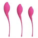 Kit Pompoar com 3 Esferas de Pesos Variados Lamboll S-Hande - Rosa
