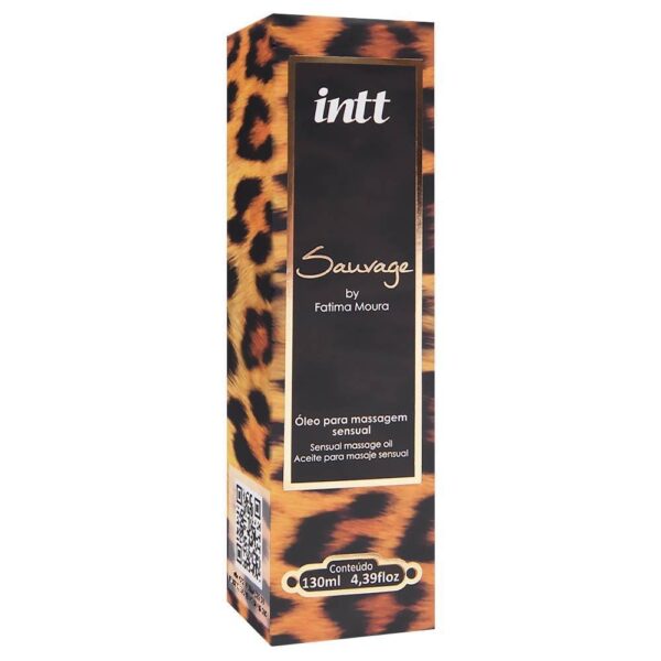 Intt Sauvage - Óleo corporal com fragrância de lavanda e refrescância cítrica - 130 ml - Image 5