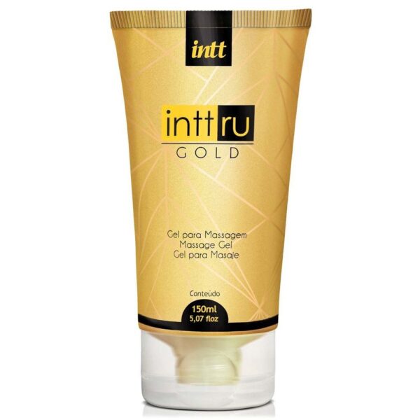 Intt Ru Gold - Gel Para Massagem Sensual - 150ml