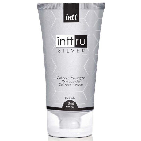 Intt ru silver - Gel para lubrificação ou massagem local 150 ml