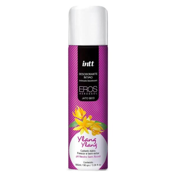 Desodorante Íntimo Intt Eros - 166 Ml | Aroma: Ylang Ylang