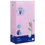 Estimulador Clitoriano e Ponto G Com 2 Motores e Aplicativo - Satisfyer Hot Lover - Verde - Imagem 8