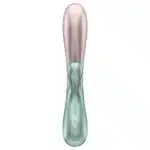 Estimulador Clitoriano e Ponto G Com 2 Motores e Aplicativo - Satisfyer Hot Lover - Verde - Imagem 3