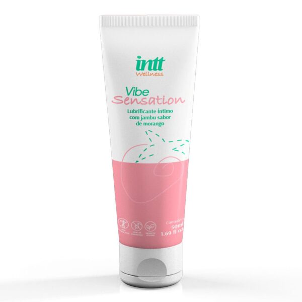 Vibe sensation lubrificante íntimo com jambu intt wellness