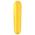 Satisfyer Dual love - Estimulador clitoriano e vibrador em silicone com 11 modos de sucção e vibração | cor: amarelo - Imagem 4