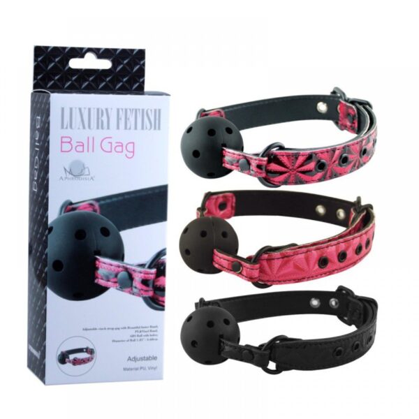 Mordaça Luxury Fetish Ball Gag