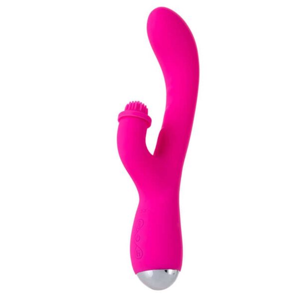 Vibrador estimulador de clítoris rotativo e ponto g recarregável nalone idol