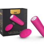 Intt control me bullet com controle remoto sem fio recarregável - Rosa