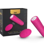 Intt control me bullet com controle remoto sem fio recarregável - Rosa