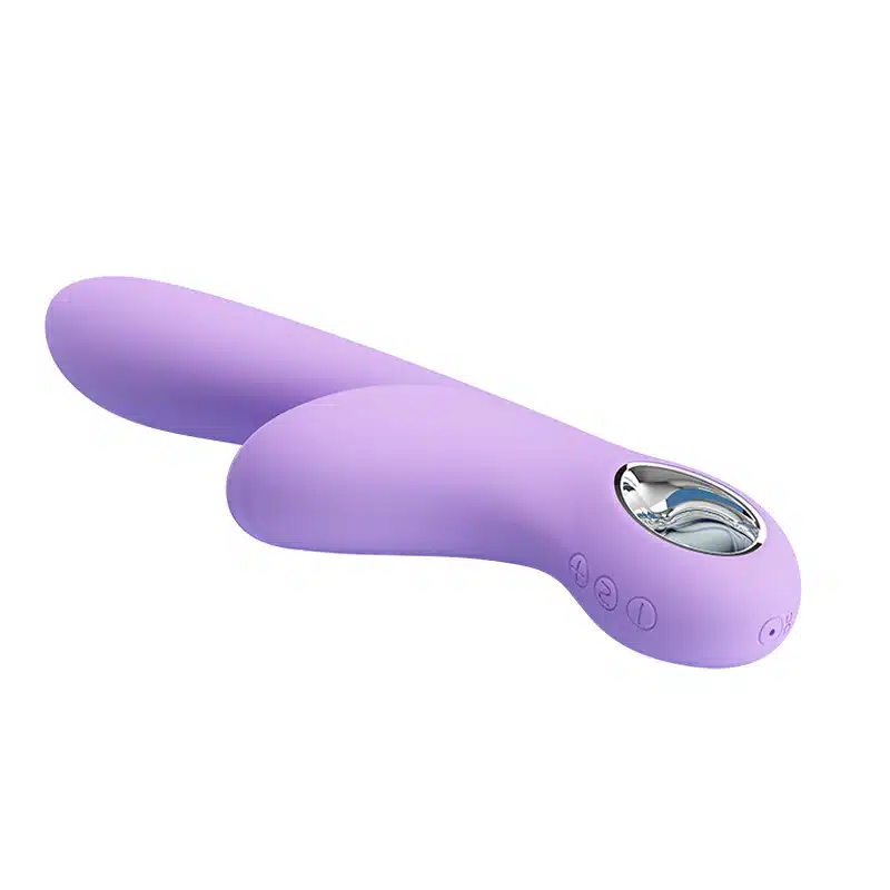 Vibrador pretty love carol flexível estimulador de ponto g e clítoris  Imagem 4