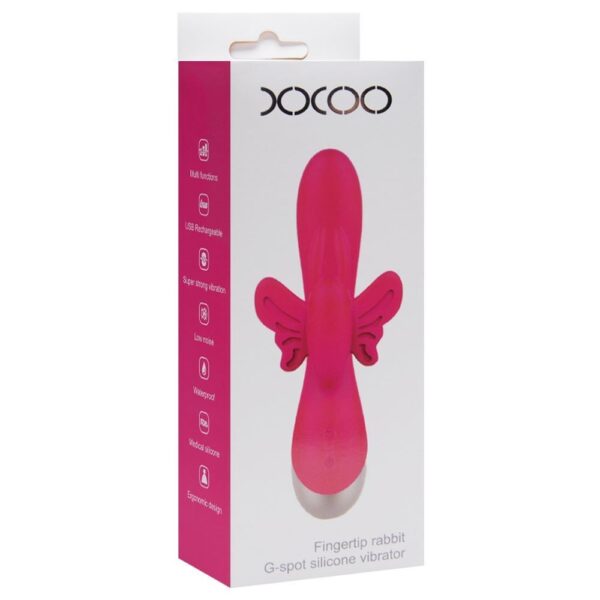 Vibrador de Ponto G e Clitóris Green Baby - Pink - Image 5