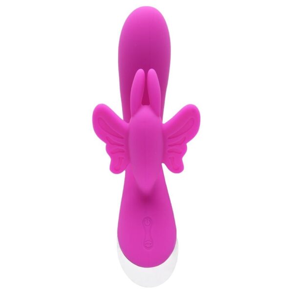 Vibrador de Ponto G e Clitóris Green Baby - Pink - Image 2