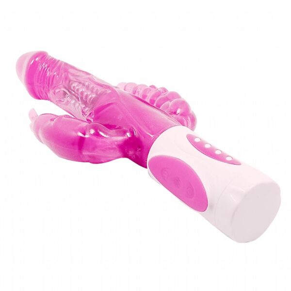 Vibrador Rotativo Triplo Prazer – Pretty Love - Image 3