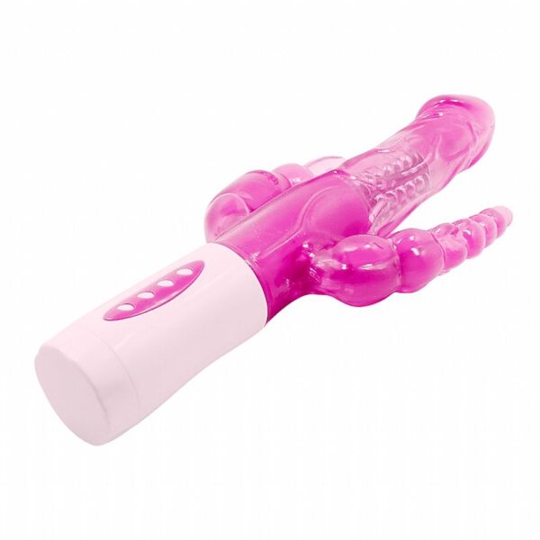 Vibrador Rotativo Triplo Prazer – Pretty Love - Image 4