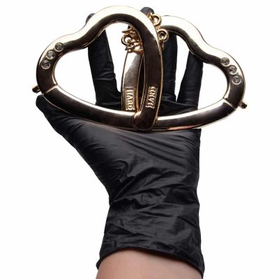 Algema De Metal Dourado Em Formato De Coração - Hard 9 15185603126 ha173d 04 2