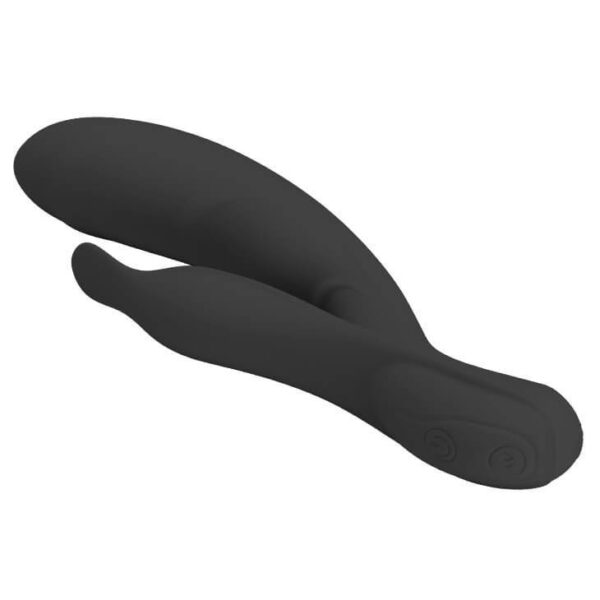 Pretty love Bliss - Vibrador estimulador de ponto g e clítoris recarregável em silicone com 30 modos de vibração - Preto - Image 4