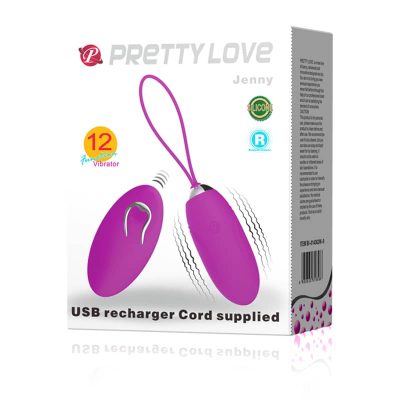 Pretty love jenny - Bullet recarregável com 12 modos de vibração, controle remoto sem fio e resistente à água - 7 x 3 cm 9 15186122755 bi 014362w 9 5 fu ben