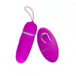Pretty love Dawn - Vibrador Bullet com 12 modos de vibração, textura de estrias, controle remoto sem fio - Imagem 5