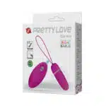 Pretty love Dawn - Vibrador Bullet com 12 modos de vibração, textura de estrias, controle remoto sem fio - Imagem 6
