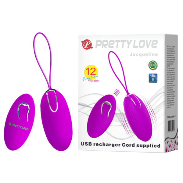 Pretty Love Jacqueline – Vibrador Bullet com Controle Remoto