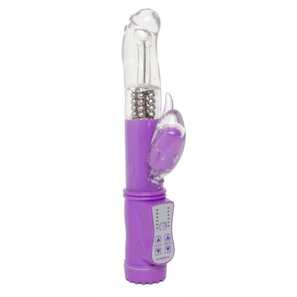 Vibrador Jack Rabbit Rotativo Ponto G com 36 Vibrações - Roxo